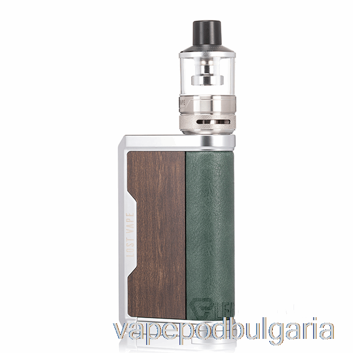 Vape Bulgaria Lost Vape Centaurus Q200 Starter Kit [podtank] Ss Teakwood